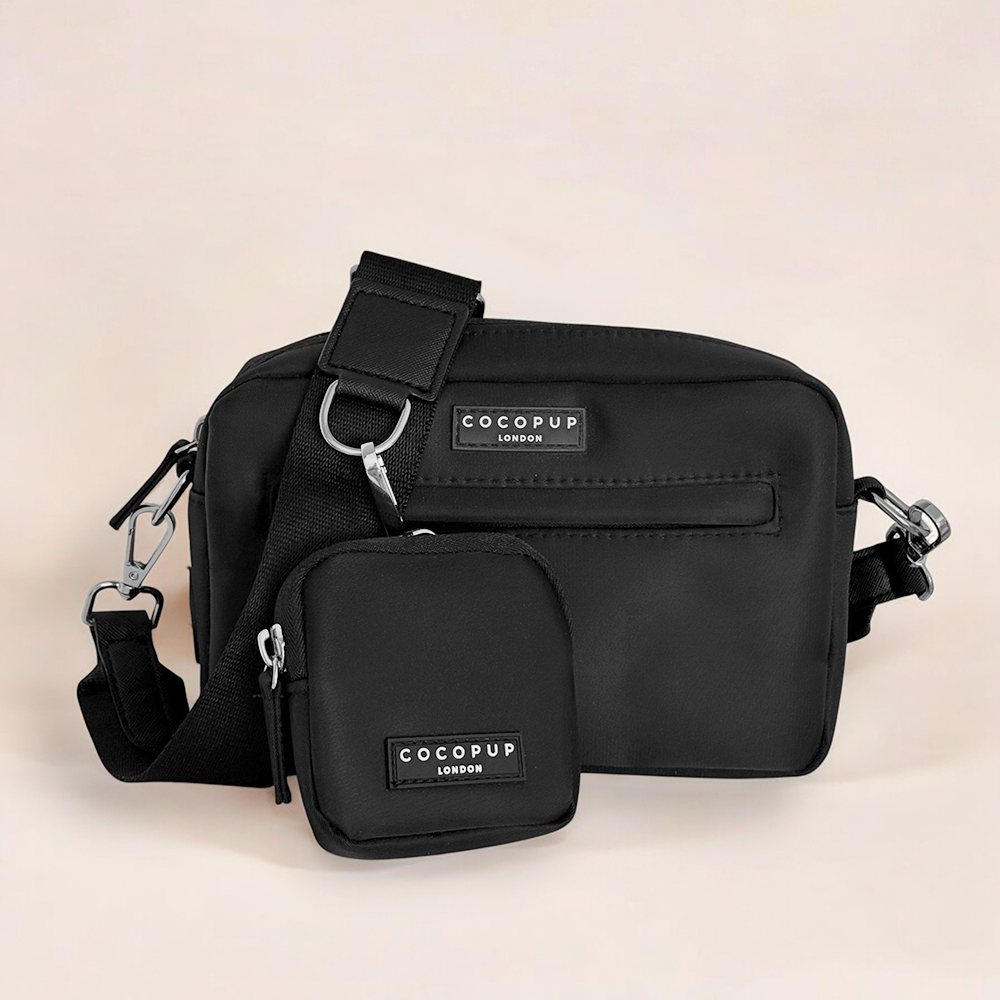 Dog Walking Bag Bundle - Plain Black
