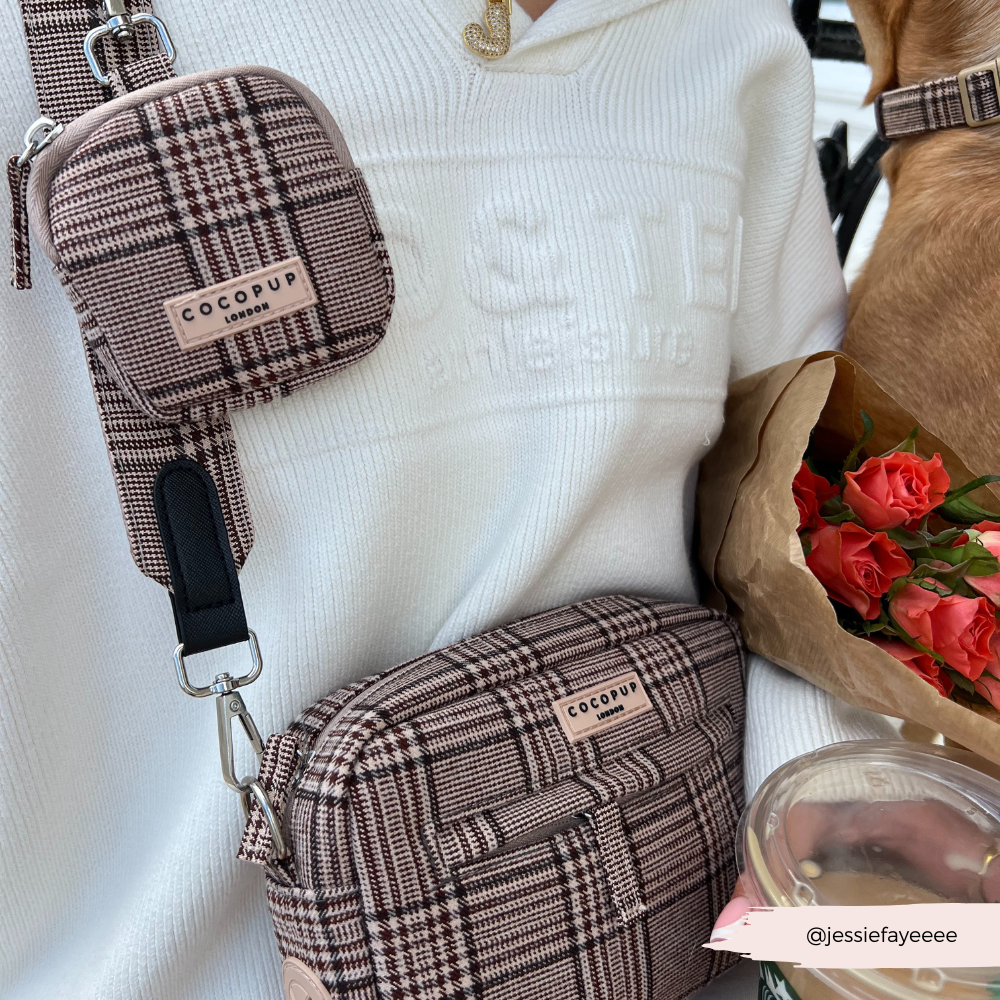 Dog Walking Bag Bundle - Pup Plaid