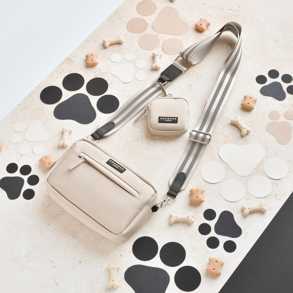 Dog Walking Bag Bundle - Reflective Nude