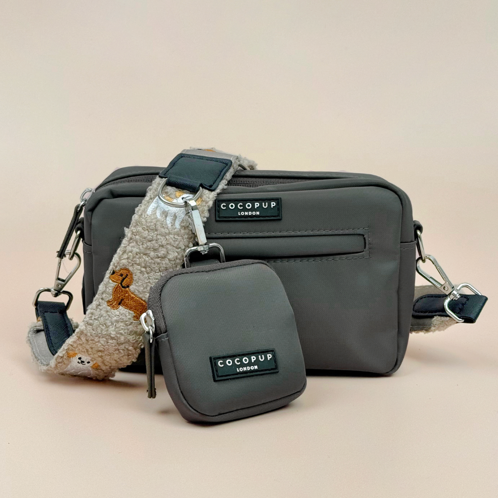 Dog Walking Bag Bundle - Ralph & Friends Mocha Teddy