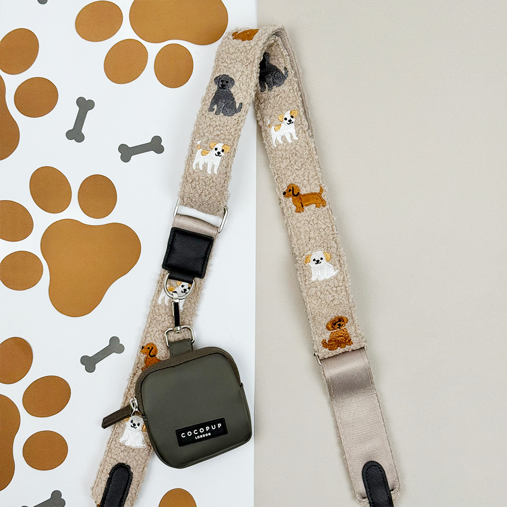 Dog Walking Bag Bundle - Ralph & Friends Mocha Teddy