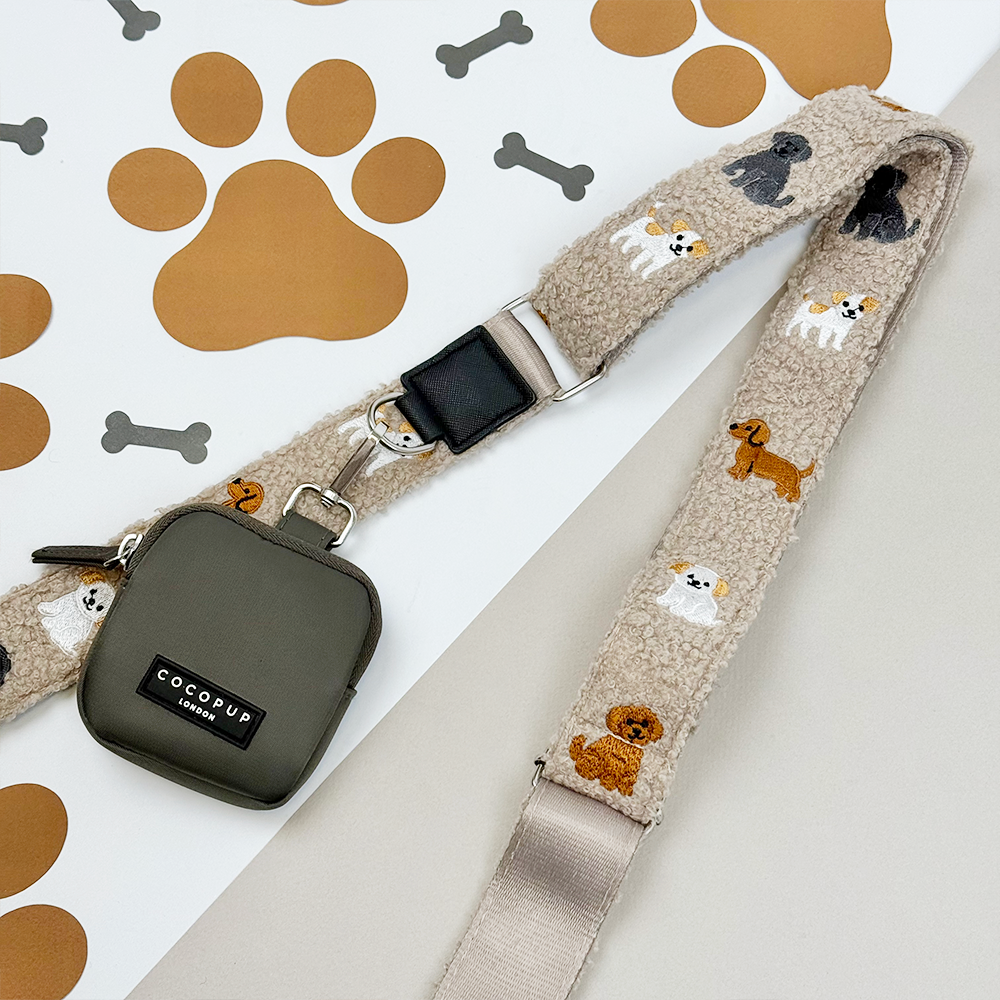 Dog Walking Bag Bundle - Ralph & Friends Mocha Teddy